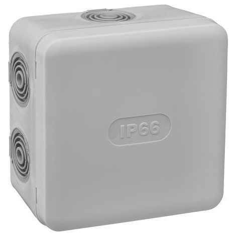 Wasserdichte Abzweigdose - 85x85xp50 grau - IP66 DEBFLEX