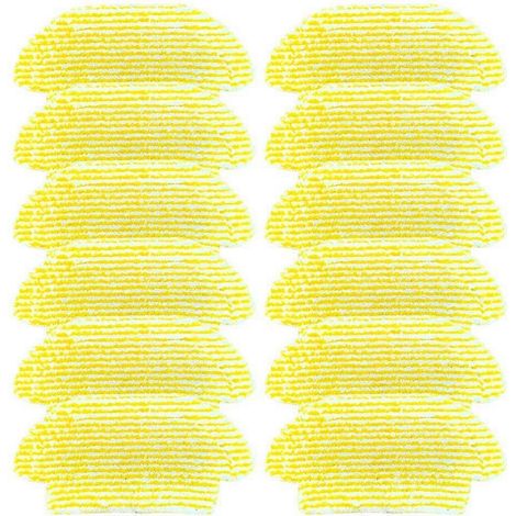 Serpillière pour Karcher RCV3 Aspirateur pièce détachée Lavable Serpillière Cloth Microfiber Serpillière 12PCS (1/5)