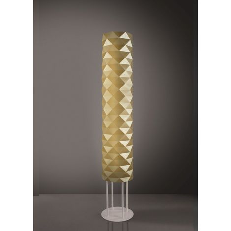 Mt New Gold Base Stehlampe aus Metall Cm. 27 x 155 Std