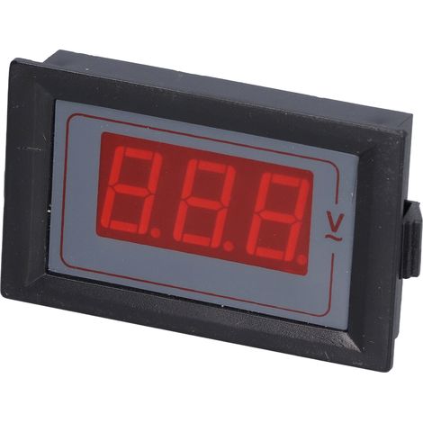 Voltmètre numérique à affichage LED, testeur de tension à 2 fils, 50-500 V pour courant alternatif 50-35 V (1/5)
