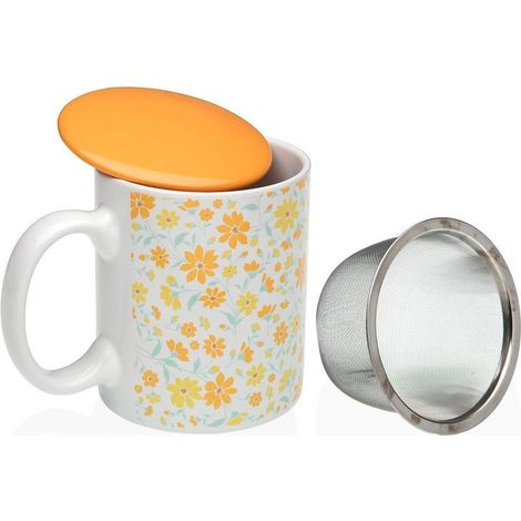 TAZA + FILTRO + TAPA INFUSION CLIVA 350 ML (1/3)