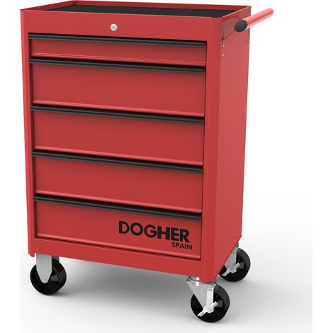 Dogher 025-007 CARRO TALLER PROF.5 CAJONES 678X459X1000