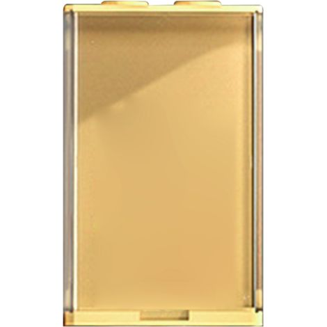 Vitrine pour poupées, boîte de rangement empilable transparente en ABS pour figurines et objets de collection, petite taille, jaune (1/5)