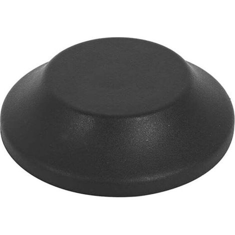 Chapeau Pour Parasol Romain - Polypropylène Noir - Protection Sommet Parasol Extérieur - Résistant UV Intempéries - 1 Pièce (1/5)