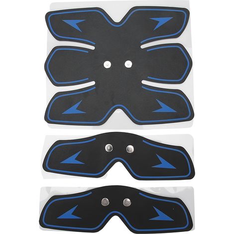 Lot abdominal de stimulation musculaire fitness, patch d’entraînement pour abdos et bras, accessoire de tonification (1/5)