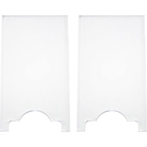 Cale transparente pour canapé et lit - Entretoise murale universelle (lot de 22), protège les murs et prévient les risques d'incendie liés aux appareils de chauffage. (1/5)