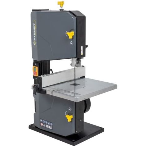 Steiner – Scie à ruban 250W 195mm – Capacité de coupe 80mm à 90° – Table inclinable 0° à 45° – Guidage de lame réglable (1/4)