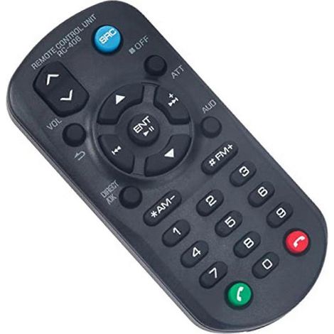 RC-406 Ersatzfernbedienung für CD-Receiver DPX503BT -BT328 DPX524BT -BT228U DPX504BT DPX593BT Schwarz (1/5)
