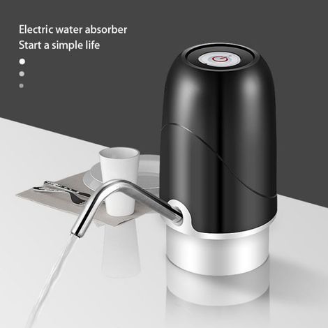 Bouteille d'eau électrique sans fil, distributeur d'eau, Rechargeable par USB, pompe à eau Portable et automatique (1/4)