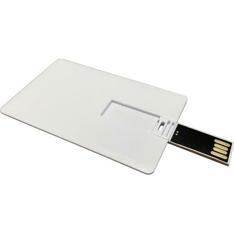 USB 2.0 Schneller Visitenkarten-USB-Stick mit 16 GB Speicherkapazität (50er-Pack) – Hochgeschwindigkeits-USB-Stick für schnelle Datenspeicherung und -übertragung (1/4)