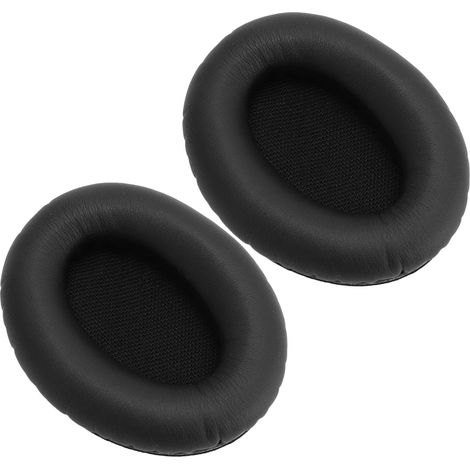 Coussinets d'oreille de rechange en similicuir noir, avec basses renforcées, pour casques H840 et H850. (1/5)