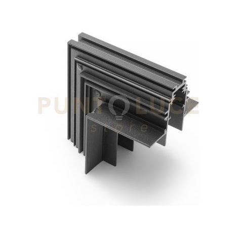 FIRENZE BI AO - ANGOLO 90° PARETE/SOFFITTO NERO SISTEMA BINARIO FIRENZE