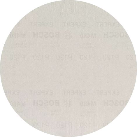 Dischi Abrasivi BOSCH Expert M480 - Ø125 mm - Scatola da 5 pezzi - Grana 240 2608901639