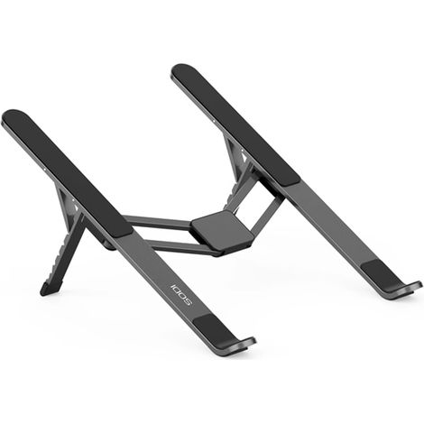 Supporto per laptop regolabile e pieghevole Sodi 315, colore grigio. (1/2)