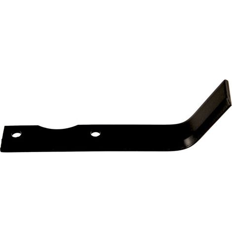 Couteau De Fraise Gauche Pour Motobineuse Adaptable Sur Hako - L: 195mm. Type Sarcleur.