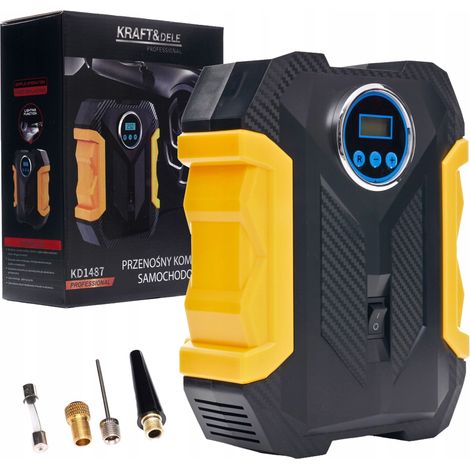 Autokompressor 12V tragbare elektrische Pumpe + Zubehör KD1487 (1/5)