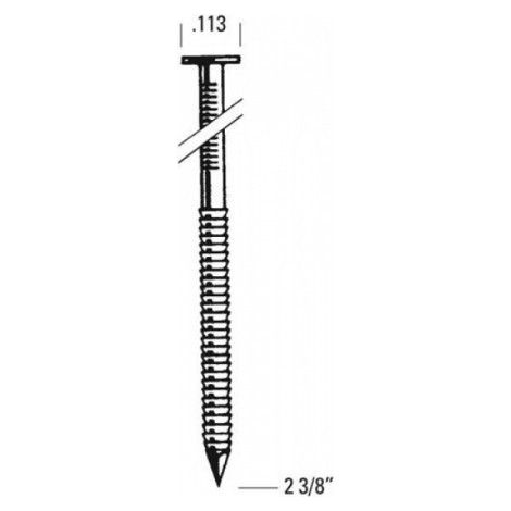 RH28R70G50 Puntale ondulato zincato - L. 70 mm - Confezione da 2000 pezzi