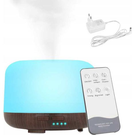 Diffusore di aromi - Umidificatore a LED con telecomando N11056