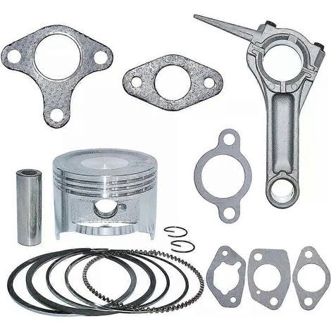 Pleueldichtungssatz, 88-mm-Kolben, Schalldämpfer, Ansaugkrümmer und Vergaser für Honda GX390 13 PS GX 390 Motor, Teilenummer 13101-ZF6-W00 (1/5)