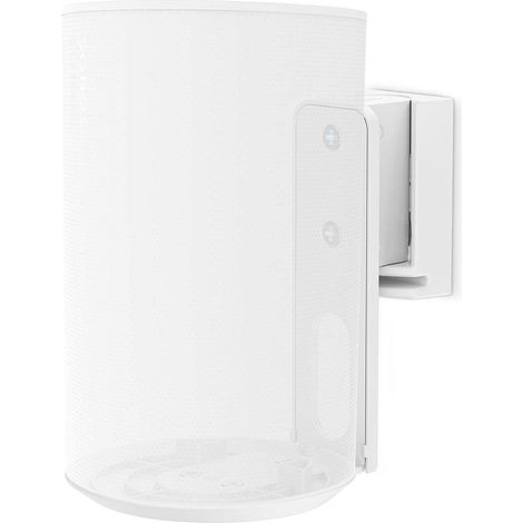 Montaje del altavoz compatible con sonos era100 pared 3 kg giratorio tilt inclinable rotativo abs metal blanco