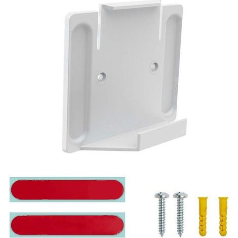 Support mural plastique 3ème génération compatible routeur StarLink Chain V3 sans perçage pour alimentation