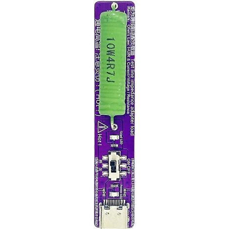 Testeur de charge résistive Type-C PD Testeur de pour test de vieillissement d’adaptateur secteur Testeur de résistance (1/5)