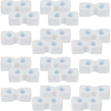 BESPORTBLE 20 Clavijas de plástico para somier - Soporte Muebles (1/5)