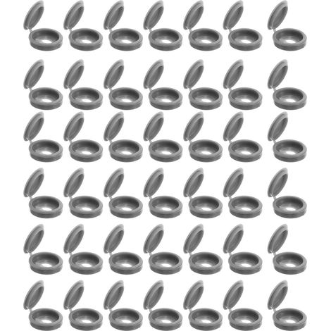 200 Pièces Capuchons à Vis Articulés en Plastique Charnière, Protection Robuste pour Meubles, Installation Facile, pour Chaises et Décoration Intérieure (1/5)