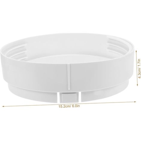 Raccord rond standard 15 cm référence 11 pour rallonge tuyau évacuation climatiseur mobile et panneau fenêtre