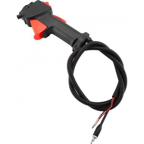 set di comandi per decespugliatore - Interruttore, maniglia, grilletto, cavo per decespugliatore e accessori per tagliaerba. (1/5)