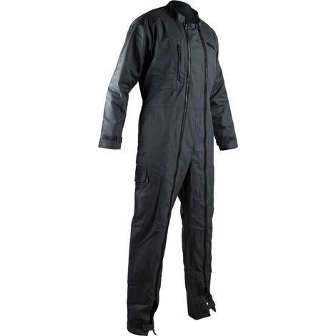 Combinaison de travail 2 zips Gris charcoal ROUELLE - 4131 - - taille L (1/3)