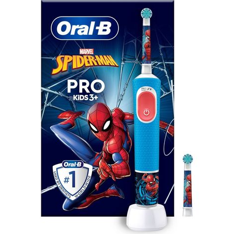 Elektrische zahnburste vitality pro kids spiderman extra nachfullung (1/5)