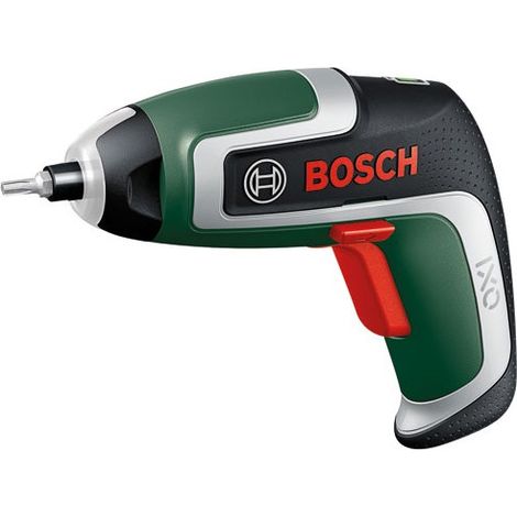 Atornillador a batería Bosch IXO (7ª generación, 3,6V, 2,0Ah, cable Micro-USB, caja de almacenamiento)