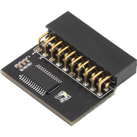 Module TPM 2.0 LPC 20 broches, carte de sécurité cryptographique à chiffrement fort pour PC (1/5)
