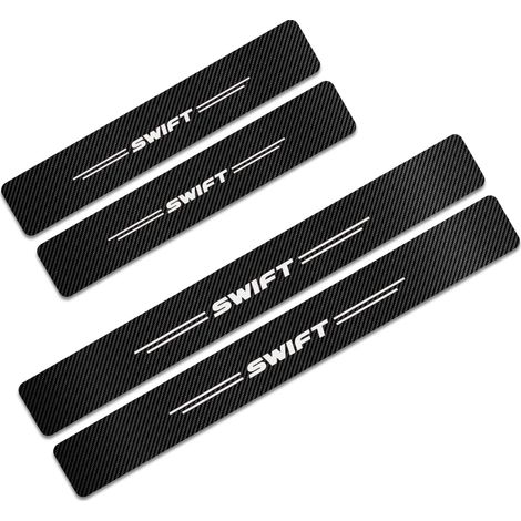 (Pour Swift) Autocollants décoratifs de seuil de porte pour Suzuki Swift,Jimny,Ignis,Alto,Samurai,Baleno,Grand Vitara,Celerio,Ciaz,Ertiga,S-Cross,SX4 (1/3)