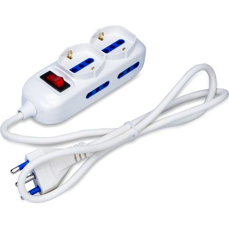 Multipresa con Cavo 1.2m e 6 Uscite 70660