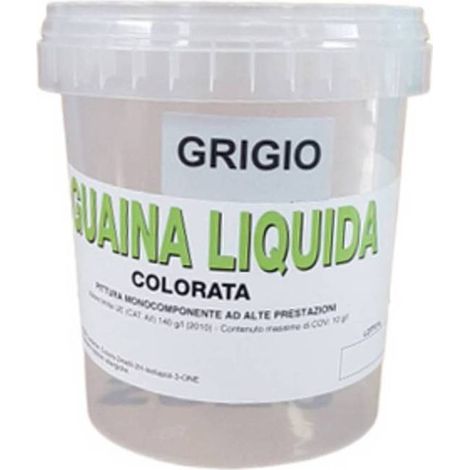 9 x GUAINA LIQUIDA RESINOSA GRIGIO  1 KG
