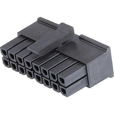 Connecteur Micro Fit mâle 8X2 Voies