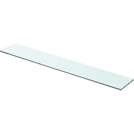 Maison Exclusive - Regalböden 2 Stk. Glas Transparent 80x12 cm