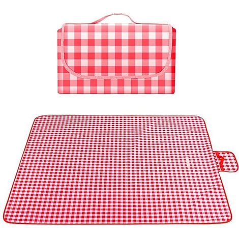 Manta de picnic grande，resistente al agua y a la arena (149,9 x 99,1 cm aproximadamente)，ideal para la playa. Apta para exteriores (1/5)