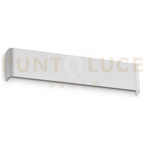 DELTA APPLIQUE BIEMISSIONE IN ALLUMINIO 4 LUCI ATTACCO G9 LAMPADINE INCLUSE 41CM BIANCO