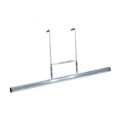 Taliaplast – Barre à débuller TALIASOL 2,00m d.8cm – Préconisée pour chapes liquides avec billes polystyrène – Hauteur réglable – Pliable pour rangement (1/7)