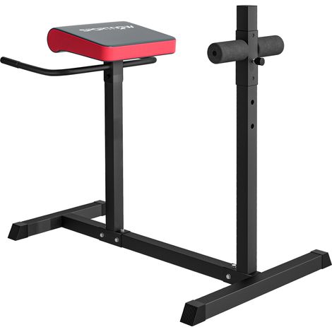 Back Extension Roman Chair, Hyperextension Bench with Adjustable Leg Roller for Back, Abdominal and Gluteal Training (1/5)