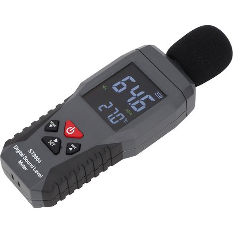 SMART SENSOR Schallpegelmesser-Logger 30–130 dB Geräuschmessung Digitales Audiopegelmessgerät (1/5)