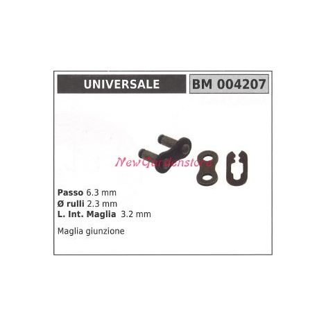 Maglia giunzione catena traino trasmissione UNIVERSALE 004207