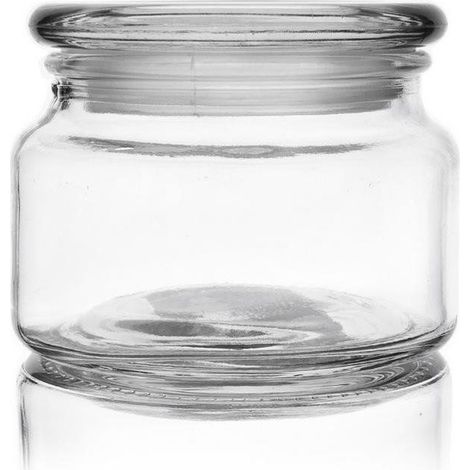 Contenitore in vetro con coperchio ermetico per la conservazione (1/3)