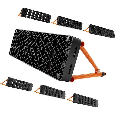 Panneau de Rebond Football, 950 x 250 mm, Mur Portable d'Entraînement, Double Surface, 3 Angles Réglables, Montage Facile pour Passes et Réflexes (1/5)