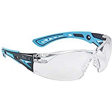 Bollé Rushppsib taglia unica Rush + occhiali di sicurezza – blu/nero