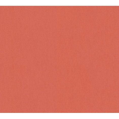 Papier peint rouge uni intissé Tapisserie rouge effet textile pour couloir Papiers peints couleur vive lavable idéal pour chambre adulte (1/4)