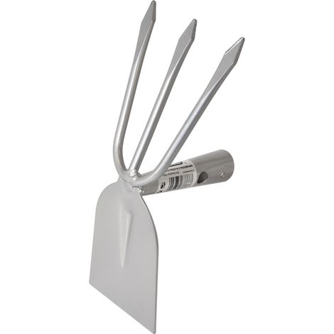 Attrezzo da giardino awtools motyczka prosta z pazurkami testa in acciaio doppia faccia rivestimento a polvere